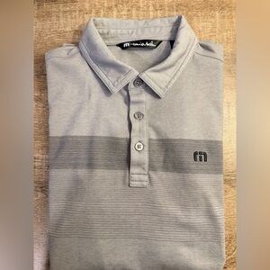 Travis Mathew Gray Polo Shirt